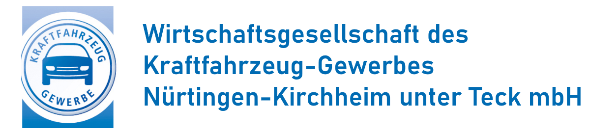 Logo Wirtschaftsgesellschaft des  Kraftfahrzeug-Gewerbes Nürtingen - Kirchheim unter Teck mbH